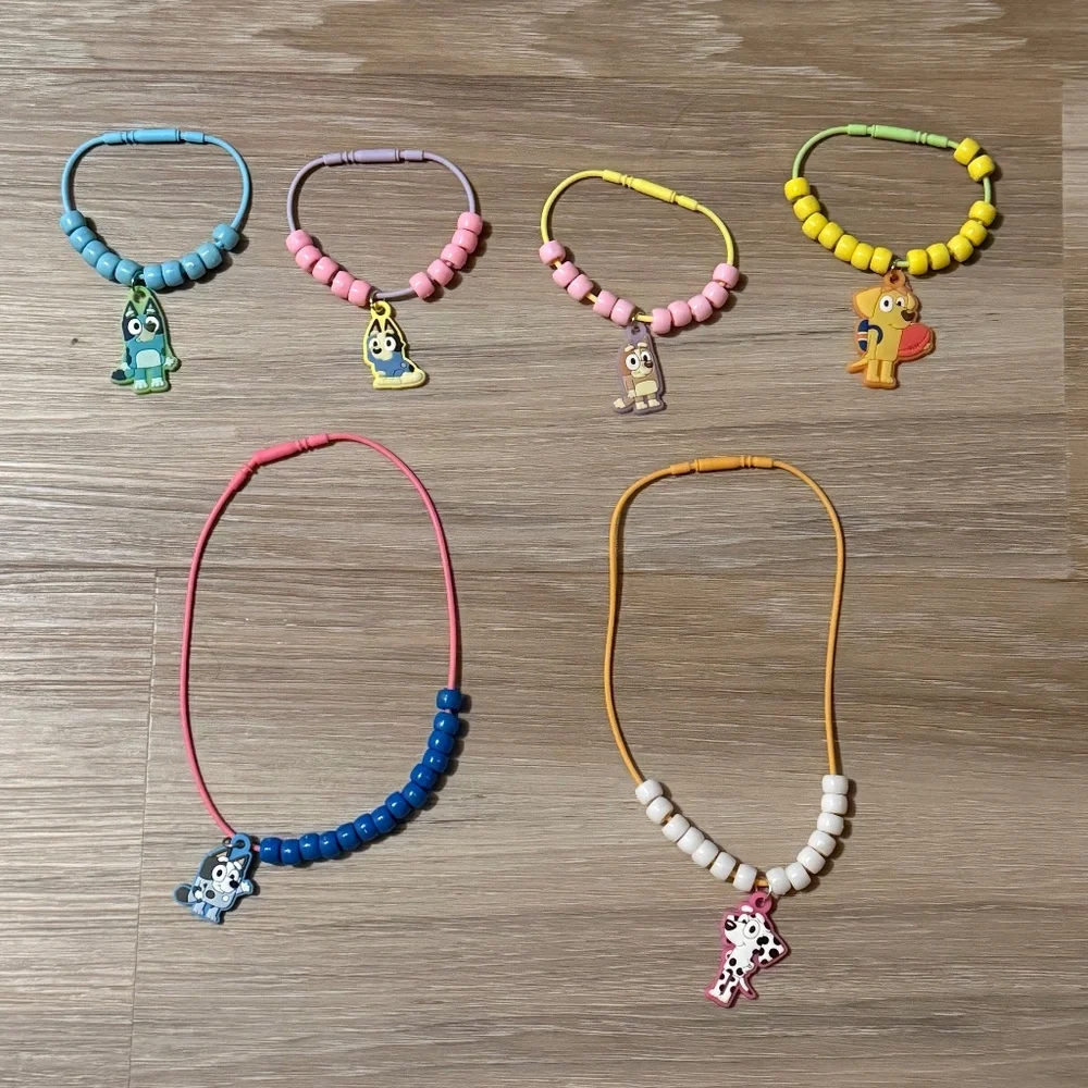 Bluey | Bundle of 4 Braclets and 2 Neclaces